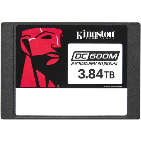 Kingston Technology DC600M 3840G SSD SATA Entreprise 2,5 Pouces (Utilisation Mixte)