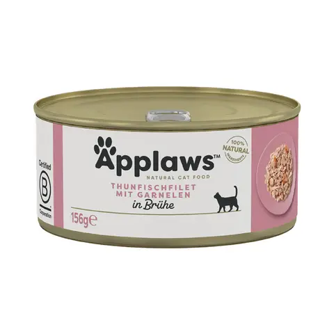 Applaws Nassfutter Thunfisch und Garnelen 156 g
