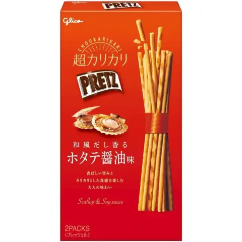PRETZ Cookies Scallops Flavour 55g/box 格力高百力滋点心棒 扇貝醬油味 55g/盒