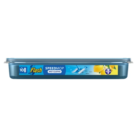 Flash Speedmop Floor Cleanr Antibac Lemon Wet Floor Cleaning Wipes 10