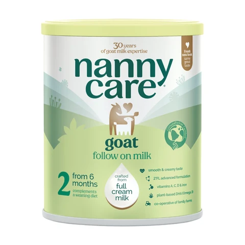 Nannycare Stage 2 Follow On Milk Goat Milk Based 800g
