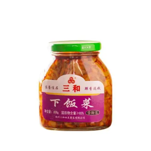 SHSM pickled vegetable 308g  三和四美下饭菜308g