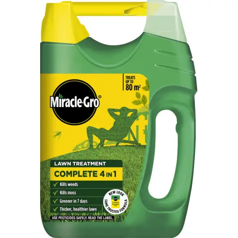Miracle Gro  Complete 4 in 1 Lawn Treatment Spreader 80m2