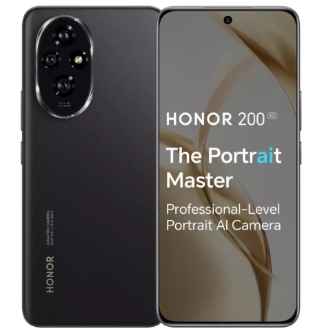 Honor Téléphone portable HONOR 200 5G 256 Go Noir