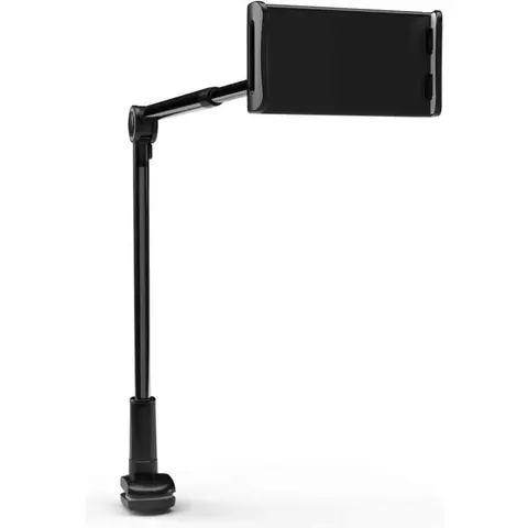 Wozinsky Langer Flexibler Halter für Handy oder Tablet - Schwarz (WTHBK5), kompatibel mit 4,7 bis 11 Zoll Geräten, 110 cm Länge