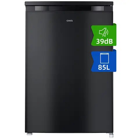 CHiQ Gefrierschränke | 85 L Gefrierschrank | 4 Sterne Gefrierfach -24℃ | Stummschalten | Einstellbarer Temperaturregler | Starke Gefrierleistung Schwarz, EEK D | für Küche/Haushalt/Wohnung | CSD90D4D, 2025