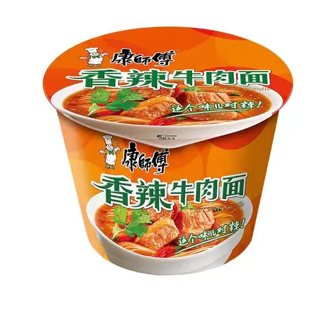 Master Kong Instant Noodles Spicy Artificial Beef Flavour (Bowl) 108g