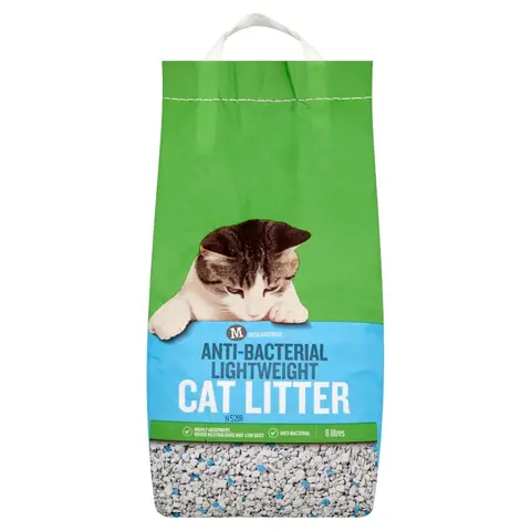 Morrisons Antibacterial Light Weight Cat Litter 8 Litre