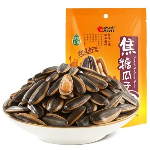 Qia Qia Caramel Flavor Sunflower Seeds 108g