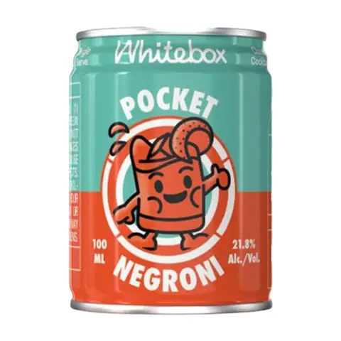 Whitebox Cocktails Pocket Negroni Cocktail Can 100ml
