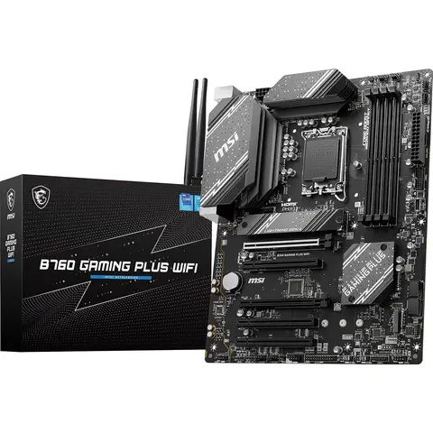 MSI B760M GAMING PLUS WIFI Carte mère Intel B760 LGA 1700 micro ATX
