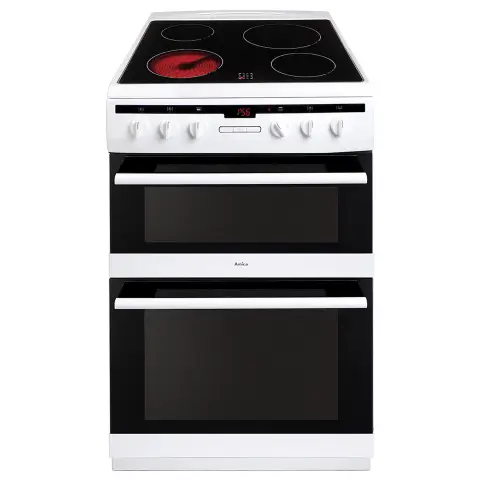 Amica AFC6550WH 60cm Ceramic cooker-Black