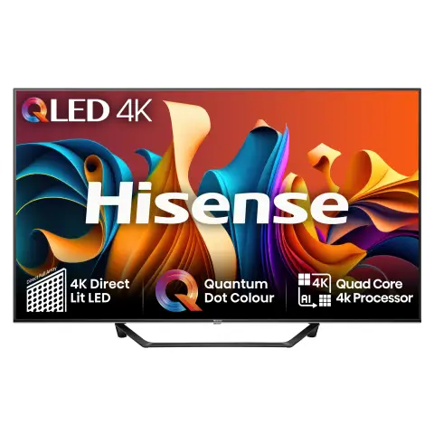 Hisense 65"A7NQ QLED 4K HDR Smart VIDAA OS TV-65A7NQTUK