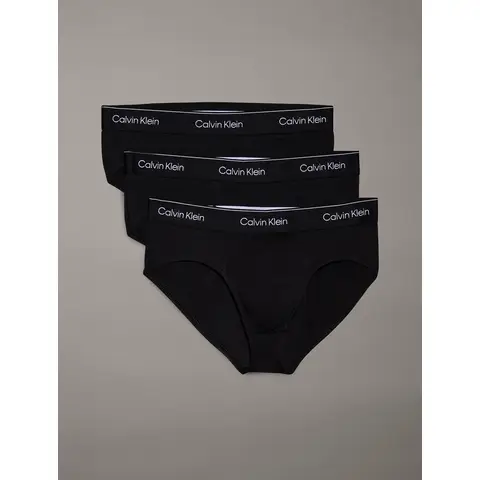 HIP BRIEF 3PK. TM6 ZWART MET DTM WB Heren XS