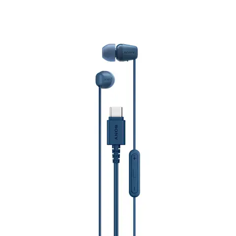 Sony IER-EX15C USB-C Wired Earbuds (Blue)