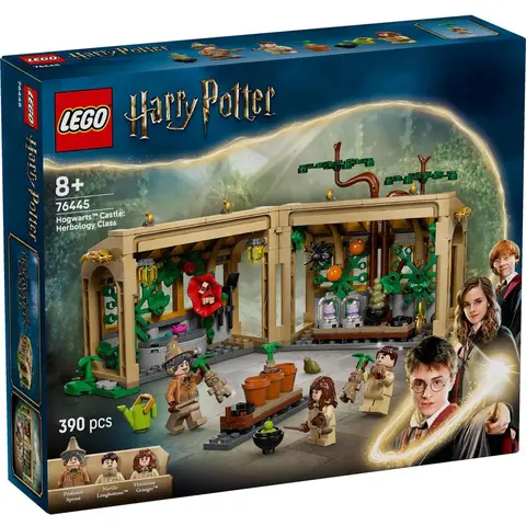 LEGO Harry Potter herbologie klas bouwset - 76445, 3 minifiguren