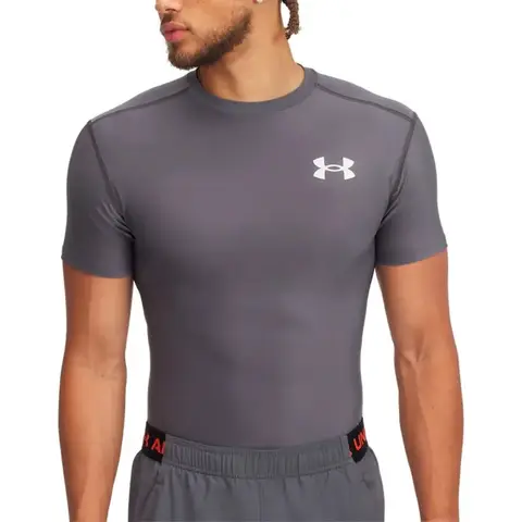 Under Armour Men's HeatGear OG Compression Short Sleeve - Castlerock