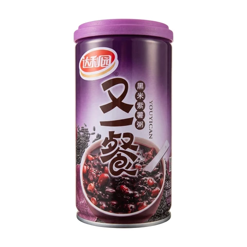 Daliyuan Black Rice and Purple Sweet Potato Porridge 360g/Can