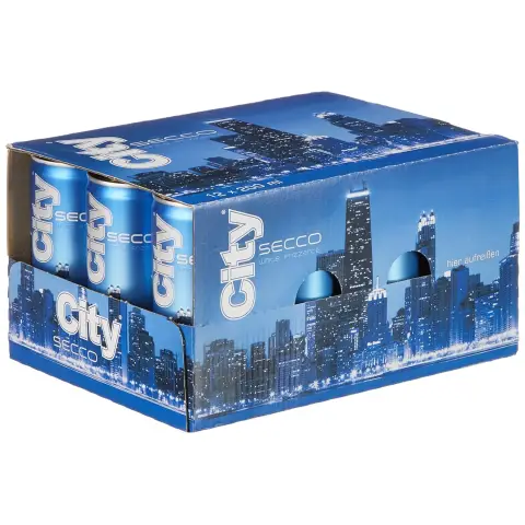CITY Secco Schaumwein weiß trocken 12x0,2L