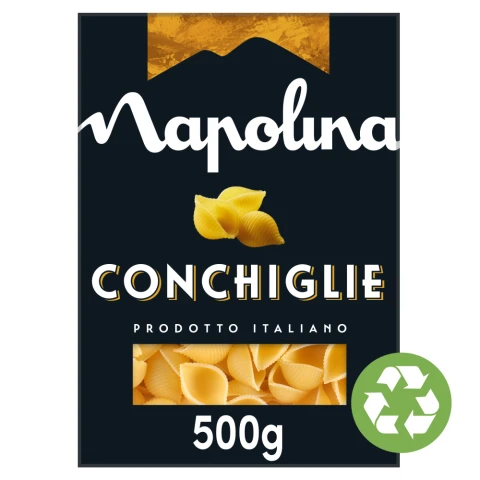 Napolina Conchiglie Pasta 500G