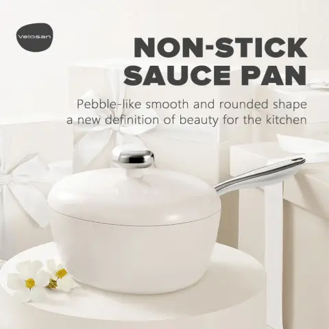 VELOSAN 20cm Cast Aluminium Sauce Pan