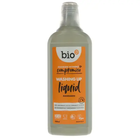BIO D - Washing Up Liquid - Mandarin - 750ML