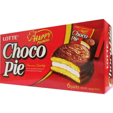 Lotte Choco Pie 168g 乐天 巧克力派 168g