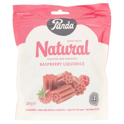 Panda Raspberry Liquorice - 200G