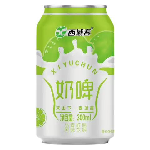 新疆西域春奶啤(小青柠味)  XiYuChun Xingjiang Flavor Beer 300ml - Lime Flavor