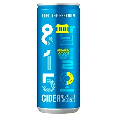 Woongjin 815 Cider 사이다 (CAN) 250ml