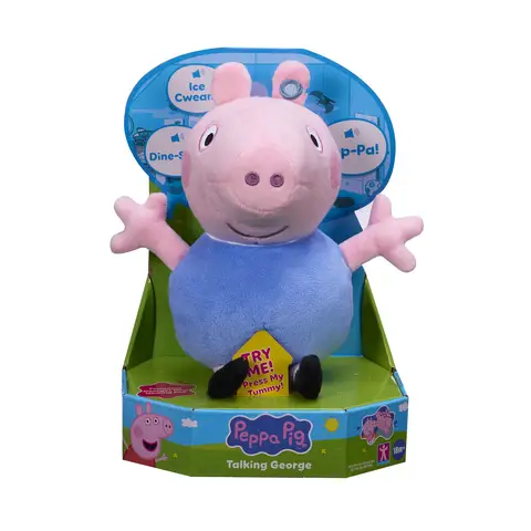 Peppa Pig Talking George Plush Soft Toys