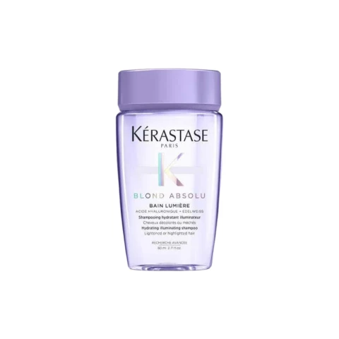 KERASTASE Color Radiance Feuchtigkeitsspendendes Shampoo mit Hyaluronsäure Transparente Version 80ml