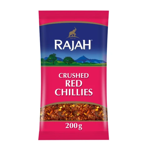 Rajah Spices Crushed Red Chillies 200G