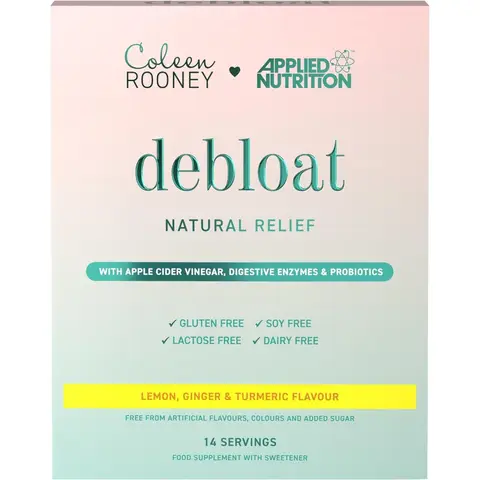 Applied Nutrition Colleen Rooney Debloat Stick Packs Lemon, Ginger & Turmeric Joint Support - 14 Stick Packs