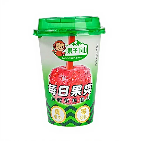 Boisson rafraîchissante quotidienne Guozixiashan au fruit de l'épine vinette en boîte de 380ml