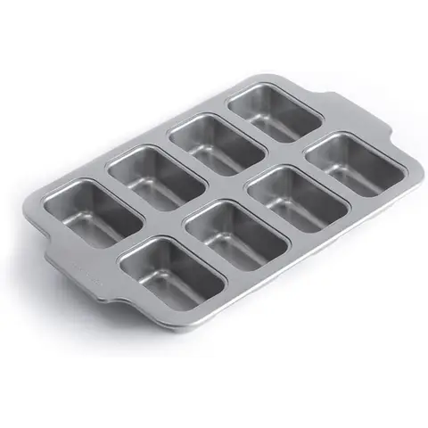 KitchenAid Metal Bakeware Mini Rectangular Cake Pan 8 Cup