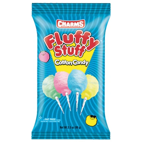 Charms Fluffy Stuff Cotton Candy 2.5oz/71g