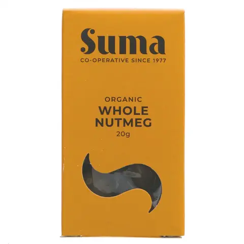Suma Whole Nutmeg - Organic 20g