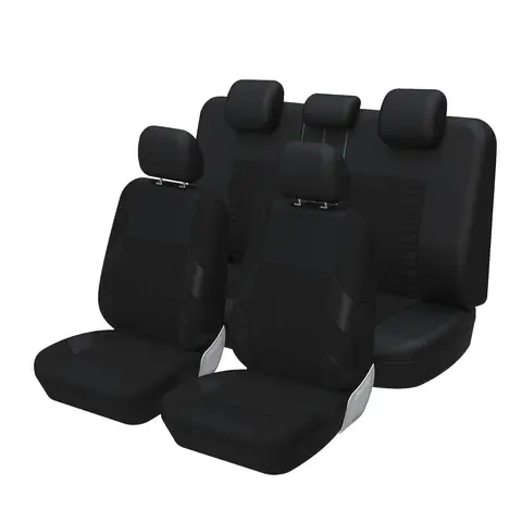 Y33376-5 Car Seat Cover Sets Black