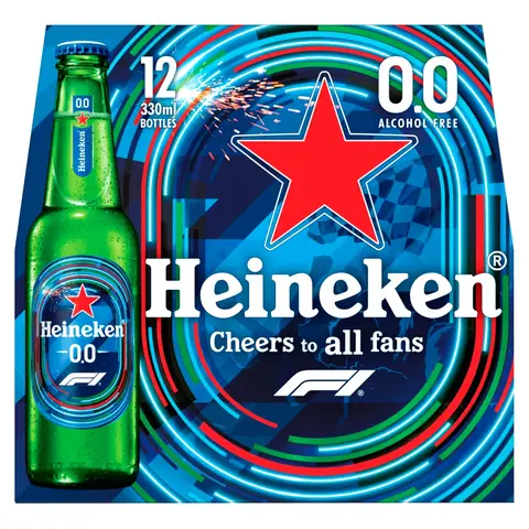 Heineken 0.0 Alcohol Free 12X330ml