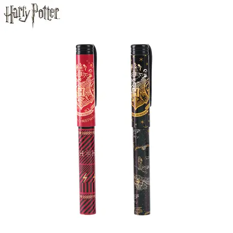 2pcs Harry Potter Gryffindor House Pen Set Officially Licensed Hogwarts Themed Ballpoint Pens Collectible Stationery Gift