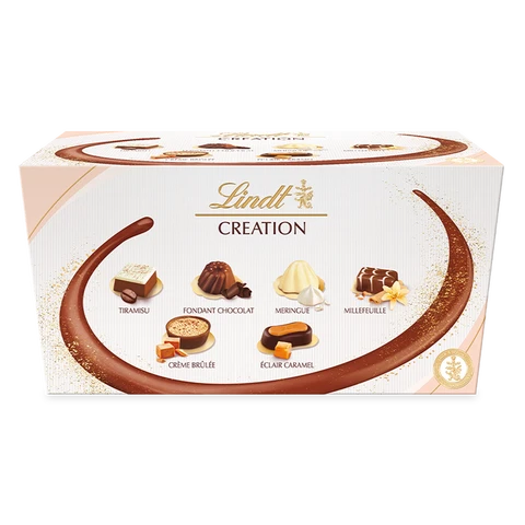 LINDT CREATION Coffret cadeau de chocolats assortis 173 g