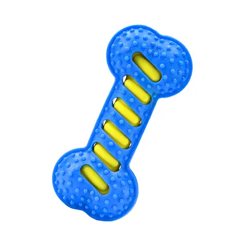 Blinkit TPR Squeaky Bone Toy for Dogs, PVC + TPR Durable Sound Toy for Small and Medium Pets, Fun Interactive Playtime Toy