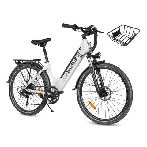 samebike RS-A01 PRO-T Adult electric bike 500W City ebike 36v15Ah  E-bike 27.5 inches tire Electric Bike RS-A01Pro-T-FT-WH-EN