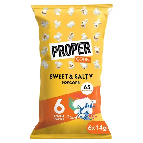 Propercorn Sweet & Salty 6 X 14g