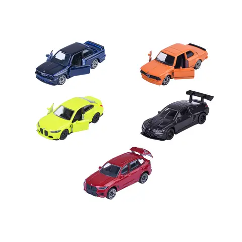 Majorette BMW Diecast Metal 5 Car Set