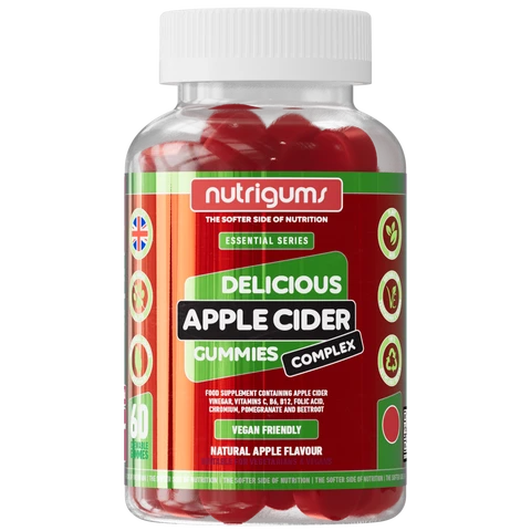 Nutrigums Apple Cider Daily Wellness Support Gummies - 60 Gummies