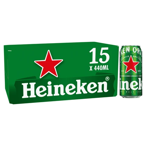 Heineken Premium Lager 15X440ml