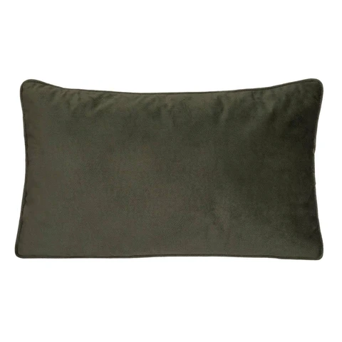 Atmosphera Lilou Coussin vert kaki - 30 x 50 cm