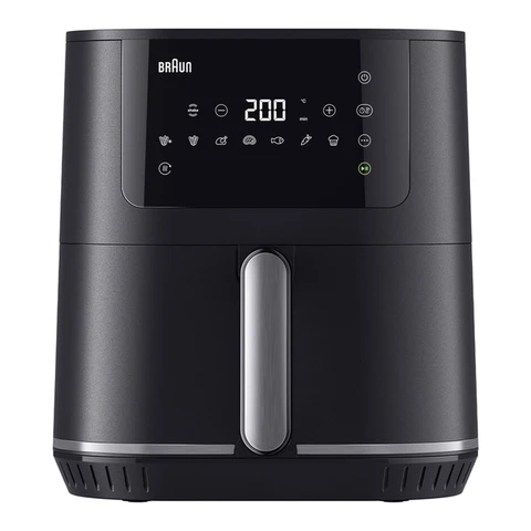 Braun MultiFry 5, Heteluchtfriteuse / Airfryer, HF5030IBK, Zwart